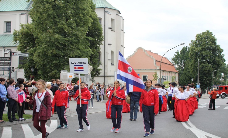 Międzynarodowe Małopolskie Spotkania z Folklorem - Miechów 17 lipca 2016